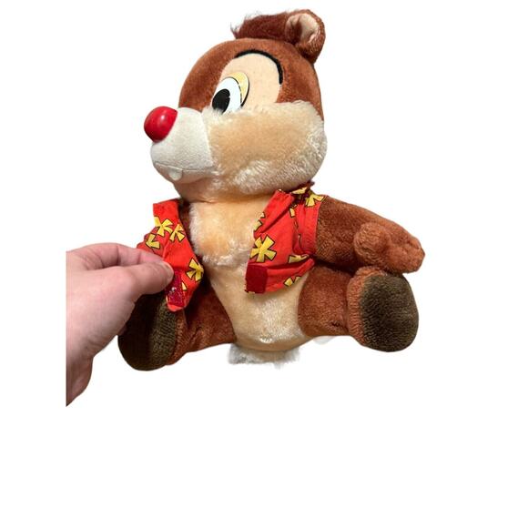 Walt Disney World Chip & Dale RESCUE RANGERS DALE CHIPMUNK Plush Stuffed Animal - Picture 3 of 10